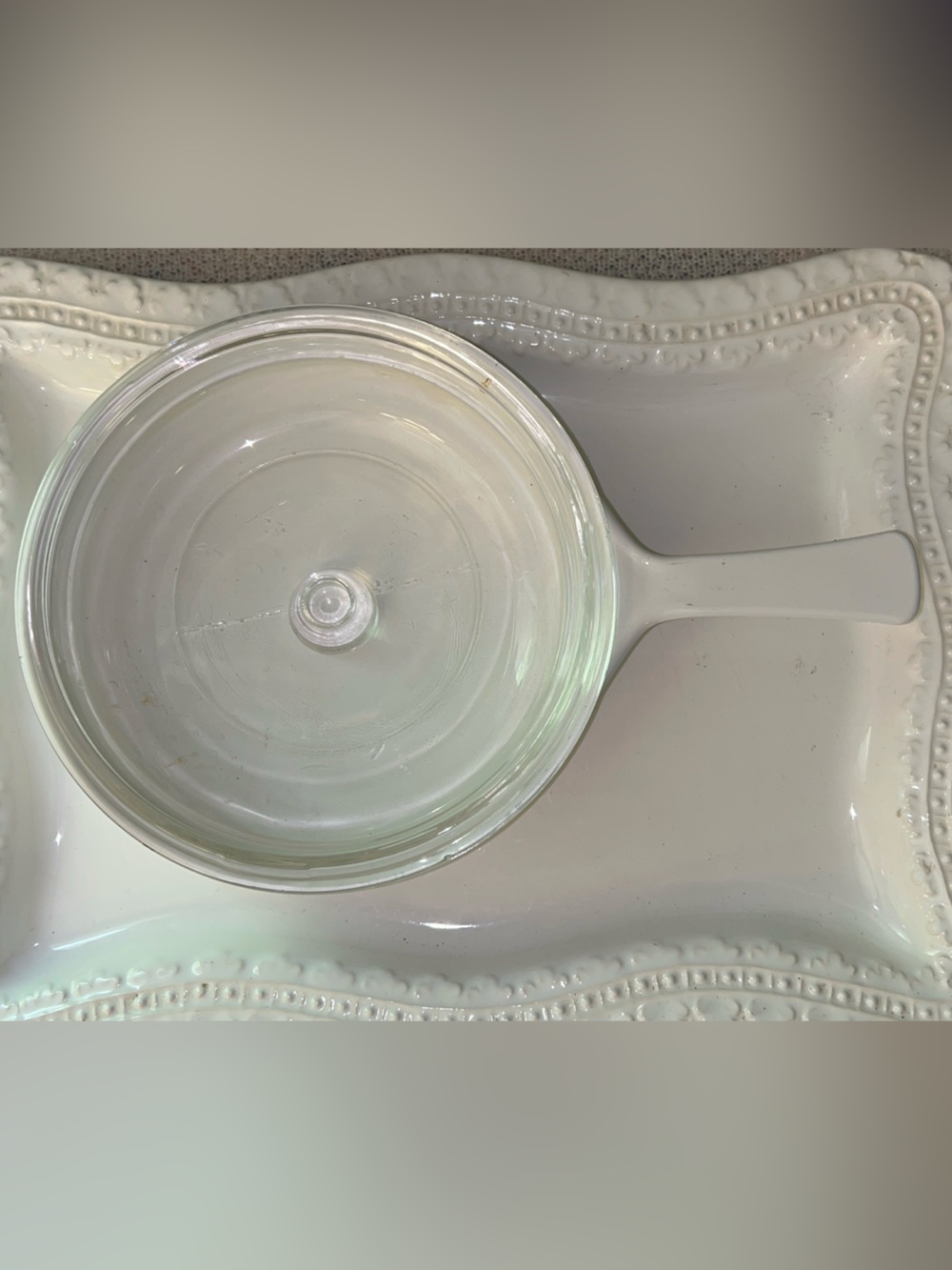 Vintage Blue Cornflower Pattern Corning Ware Menuette Pan with Lid - Picture 4 of 7